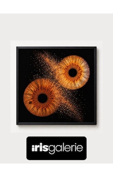 Iris Galerie 25x25 Cm Duo Fusion Light Box Siyah Çerçeveli Işıklı Tablo