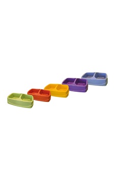 Jooys Plastik Mama Kabı İkili Küçük