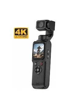Qstar 4k Gimbal Kamera Wi-fi Bağlantılı Akıllı Takip Özellikli Vlog Aksiyon Kamerası Video Kamera Qstar 4k Gimbal Kamera Wi-fi Bağlantılı Akıllı Takip Özellikli Vlog Aksiyon Kamerası Video Kamera