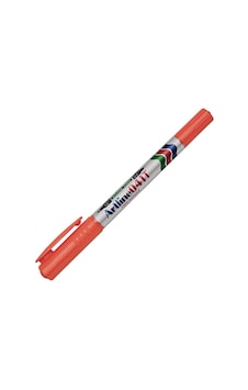 Artline 041T Çift Uçlu Permanent Kalem Kırmızı Artline 041T Çift Uçlu Permanent Kalem Kırmızı