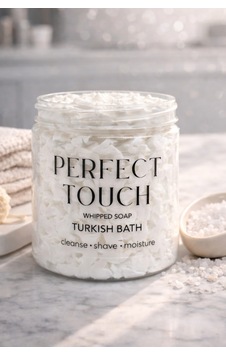 Purivo Perfect Touch Turkish Bath Whipped Soap Geleneksel Türk Hamamı Krem Sabunu 150 Gr.