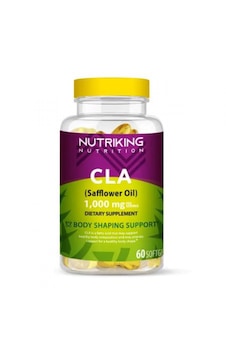 Nutriking Cla 1000 Mg Safflower Oil 60 Softgel Aromasız