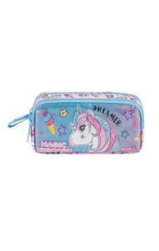Muggle Mu-8393 Unicorn Pembe Kalem Çantası Açık Mavi Muggle Mu-8393 Unicorn Pembe Kalem Çantası Açık Mavi