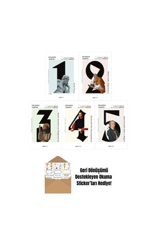 Felsefe Tarihi 1-2-3-4-5 Set - Umberto Eco Ciltli + Okuma Sticker'ları