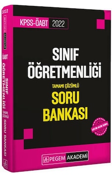 2022 KPSS ÖABT Sınıf Öğretmenliği Soru Bankası- Pegem Akademi Yayıncılık 2022 KPSS ÖABT Sınıf Öğretmenliği Soru Bankası- Pegem Akademi Yayıncılık
