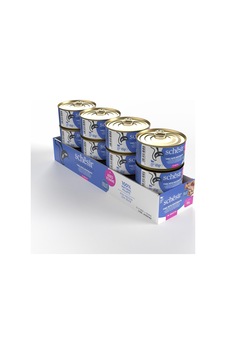 Ton Balıklı, Beyaz Balıklı Ve Pirinçli Pişirme Suyunda Yetişkin Kedi Konservesi 85 Gr 12'li Paket Ton Balıklı, Beyaz Balıklı Ve Pirinçli Pişirme Suyunda Yetişkin Kedi Konservesi 85 Gr 12'li Paket