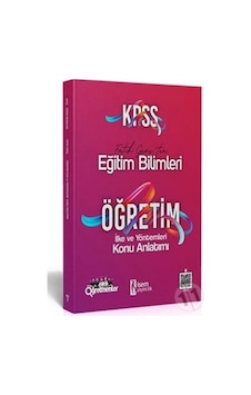 İsem Yayınları 2021 KPSS Eğitim Bilimleri Öğretim İlke ve İsem Yayınları 2021 KPSS Eğitim Bilimleri Öğretim İlke ve