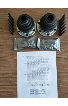 Bmw E31 E36 M3 E38 E39 E53 X5 Aks Körüğü Takımı Gomet