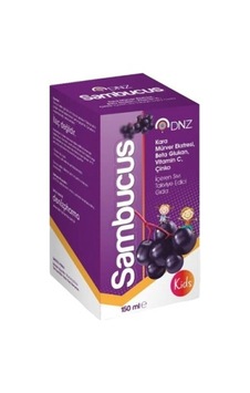 Dnz Sambucus Kids 150 Ml Kara Mürver Eki