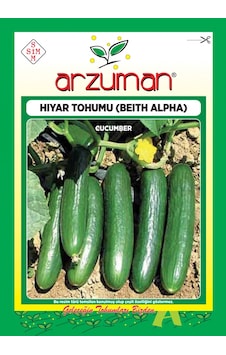 Arzuman Beith Alpha Salatalık Hıyar Tohumu 10 G 300 Adet Arzuman Beith Alpha Salatalık Hıyar Tohumu 10 G 300 Adet