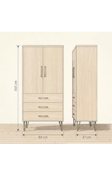 Menaggio Çok Amaçlı Dolap 60 Cm 2 Kapak 3 Çekmece Lake Pencere Grisi - Çok Amaçlı Banyo Dolabı Beyaz Menaggio Çok Amaçlı Dolap 60 Cm 2 Kapak 3 Çekmece Lake Pencere Grisi - Çok Amaçlı Banyo Dolabı Beyaz
