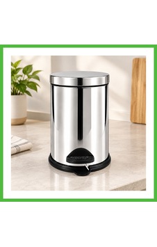 Vaveni 3 L Metal Pedallı Çöp Kovası Arz Vaveni 3 L Metal Pedallı Çöp Kovası Arz