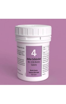 Adler Schüssler Nr.4 Biotin 400 Tablet