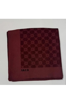 AKER Elegance Monogran Eşarp 1090500 - 100 X 100 / Bordo 942 Bordo 942 AKER Elegance Monogran Eşarp 1090500 - 100 X 100 / Bordo 942 Bordo 942