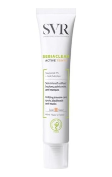 SVR Sebiaclear Active Teinte Akneye Eğilimli Karma ve Yağlı Ciltler için Bakım Kremi 40 ML SVR Sebiaclear Active Teinte Akneye Eğilimli Karma ve Yağlı Ciltler için Bakım Kremi 40 ML