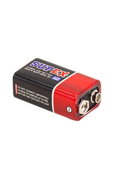 Supex 6f22 9v Çinko Karbon Pil Supex 6f22 9v Çinko Karbon Pil