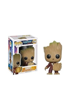 Vinil Figürü Pop. Guardians Of The Galaxy Young Groot With Shield Vinil Figürü Pop. Guardians Of The Galaxy Young Groot With Shield