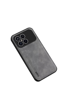 Microcase Xiaomi Poco F8 Pro/ Redmi K90 Deri Kaplama Kılıf Al4970 Gri Microcase Xiaomi Poco F8 Pro/ Redmi K90 Deri Kaplama Kılıf Al4970 Gri