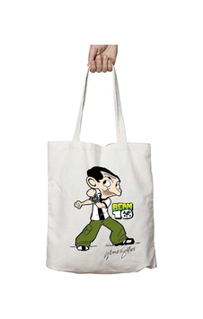 Art Hediye Mr Bean Ben Ten İki Taraf Kalıcı Yıkanabilir Okul Plaj Omuz Bez Çanta Çok Renkli Art Hediye Mr Bean Ben Ten İki Taraf Kalıcı Yıkanabilir Okul Plaj Omuz Bez Çanta Çok Renkli