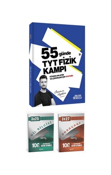 2027 Parlayan Proje + Anla Kazan 2027 Tyt 55 Günde Fizik Kamp Ve Paragraf Dil Bilgisi Deneme 3 Lü Set 2027 Parlayan Proje + Anla Kazan 2027 Tyt 55 Günde Fizik Kamp Ve Paragraf Dil Bilgisi Deneme 3 Lü Set