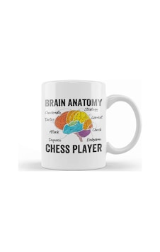 Chess Funny Brain Anatomy Of A Chess Player Kupa Bardak Porselen Karışık Chess Funny Brain Anatomy Of A Chess Player Kupa Bardak Porselen Karışık