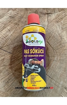 Goldfix Pas Sökücü Sprey Silah Koruyucu Yağlayıcı Sprey 400 ML Goldfix Pas Sökücü Sprey Silah Koruyucu Yağlayıcı Sprey 400 ML
