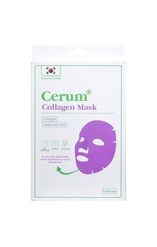 Cerum Yüzde Eriyen Kolajen Maskesi Kolajen - Hyaluronik Asit - Probiyotik Canlandırıcı 1 Adet