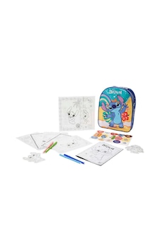 Disney Stitch Sırt Çantalı Boyama Ve Çizim Seti