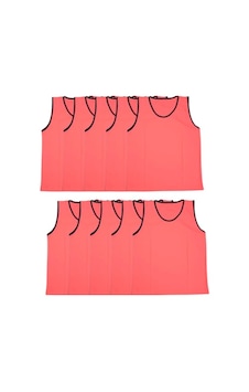 Fuba Çocuk Beden 10'lu Set Antrenman Yeleği Bip Pembe Fuba Çocuk Beden 10'lu Set Antrenman Yeleği Bip Pembe