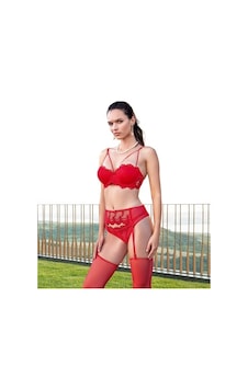 Kocabey Nurteks 2491 Dolgulu Jartiyer Takım Kırmızı Kocabey Nurteks 2491 Dolgulu Jartiyer Takım Kırmızı