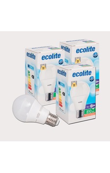Ecolite A60 9 W Sarı Klasik E27 Duy 3'lü Led Ampul 3'li Avantaj Paketi Mıchu Ecolite A60 9 W Sarı Klasik E27 Duy 3'lü Led Ampul 3'li Avantaj Paketi Mıchu