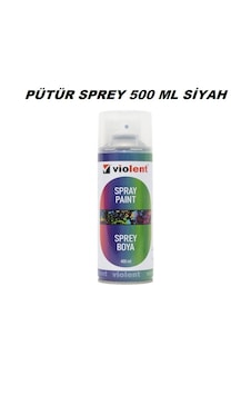 Violent Pütür Sprey Siyah Renk 400 Ml Violent Pütür Sprey Siyah Renk 400 Ml