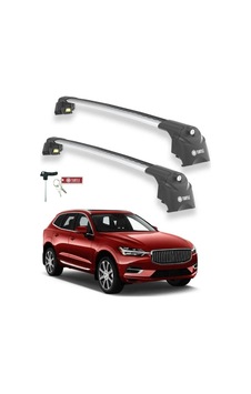 Turtle Volvo Xc60 2018-2025 Ara Atkı Air2 Gri