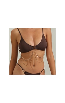 Tarvel Altın Renkli Zincirli Yıldız Figürlü Sallantılı Tasarım Vücut Aksesuarı Gold Renk Bel Bikini Zinciri Deniz Plaj Aksesuarı Tarvel Altın Renkli Zincirli Yıldız Figürlü Sallantılı Tasarım Vücut Aksesuarı Gold Renk Bel Bikini Zinciri Deniz Plaj Aksesuarı