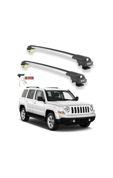 Turtle Jeep Patriot 2007-2017 Ara Atkı Air1 Gri