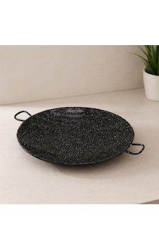 Kulplu Emaye Kavurma Sacı 30 Cm