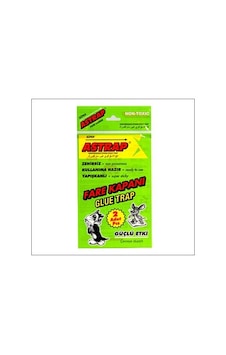 Brofar Astrap Fare Yapışkanlı Kağıt Kapan - 2'li Paket- 12'li Paket