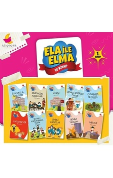 Ay Çocuk Ela İle Elma Okuma Seti