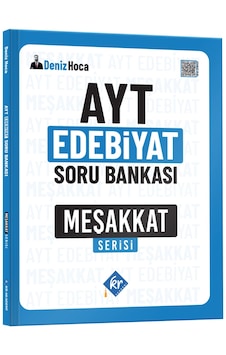 Deniz Hoca Ayt Edebiyat Soru Bankası Meşakkat Serisi Kr Akademi Yayınları