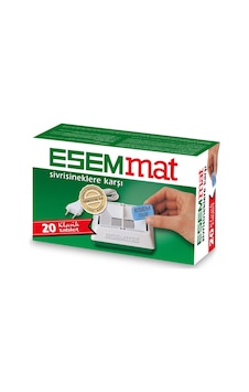 Esemmat Sivrisinek Kovucu Klasik 20 Tablet Esemmat Sivrisinek Kovucu Klasik 20 Tablet