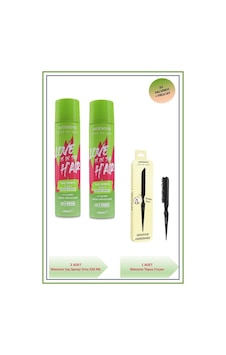Saç Spreyi Orta Güçlü 250 Ml X2 Ve Watsons Topuz Fırçası Saç Spreyi Orta Güçlü 250 Ml X2 Ve Watsons Topuz Fırçası
