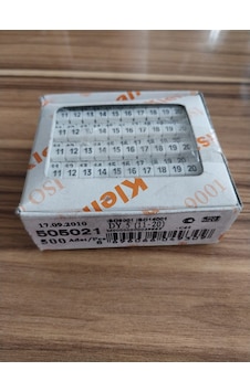 Klemsan 5x5 Baskılı etiket (11-20) Klemsan 5x5 Baskılı etiket (11-20)