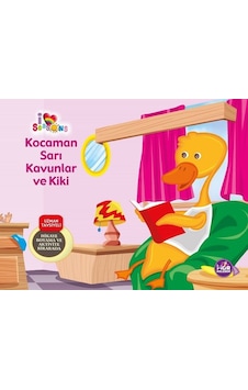 Kocaman Sarı Kavunlar ve Kiki - Hikaye Boyama ve Aktivite Bir Arada- Mor Kelebek