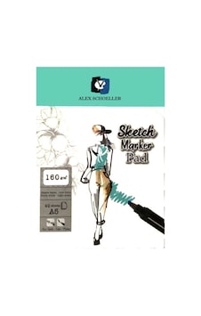 Alex Schoeller Sketch Marker Defteri Pad 160 G A5 40 Yp. Alex Schoeller Sketch Marker Defteri Pad 160 G A5 40 Yp.