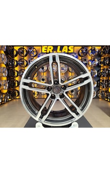 4 Adet Porsche  8 19 5 112 Et21 66.6 Gun Mack Jant Revize Edilmiş Takım