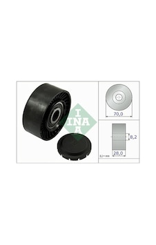 Alternatör Gergi Rulmanı Ina 532046810 Volkswagen Crafter / Multivan V / Transporter T5 2010 Alternatör Gergi Rulmanı Ina 532046810 Volkswagen Crafter / Multivan V / Transporter T5 2010