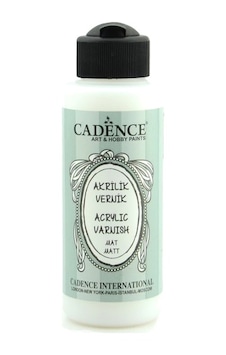 Cadence Su Bazlı Mat Vernik 120Ml Cadence Su Bazlı Mat Vernik 120Ml