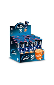 Cafe Crown 3'ü 1 Arada Fındıklı 18 Gram X 40 Adet Diğer Cafe Crown 3'ü 1 Arada Fındıklı 18 Gram X 40 Adet Diğer