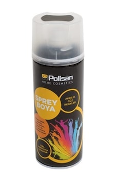 Akrilik Sprey Boya Mat Siyah ral9004 400 ML Akrilik Sprey Boya Mat Siyah ral9004 400 ML