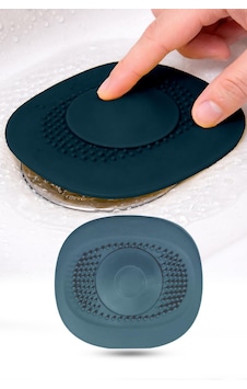 Koyu Mavi Gider Koku Önleyici Kademeli Silikon Lavabo Tıkacı Banyo Mutfak 10x10.5 Cm Koyu Mavi Gider Koku Önleyici Kademeli Silikon Lavabo Tıkacı Banyo Mutfak 10x10.5 Cm